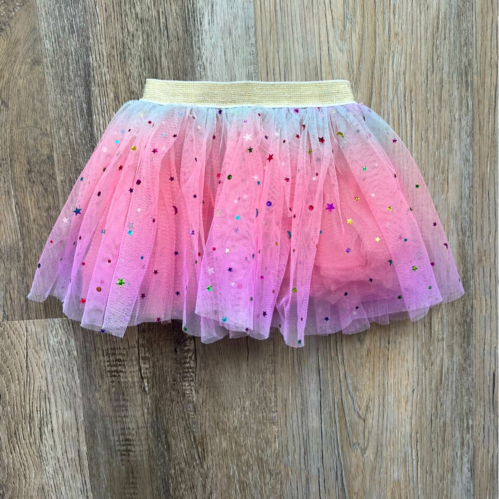 NWOT Sparkle Sisters glitter ombré tutu